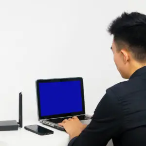 Technician installing Microsoft Windows on a laptop,Professional Windows operating system setup service,PC upgrade with latest Microsoft Windows installation,Expert installing Windows OS for desktop computer,Microsoft Windows installation and configuration service