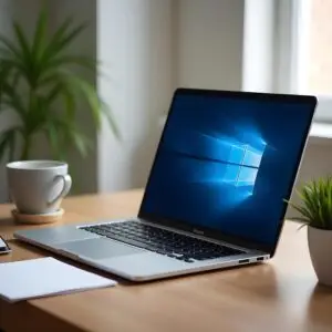 Technician installing Microsoft Windows on a laptop,Professional Windows operating system setup service,PC upgrade with latest Microsoft Windows installation,Expert installing Windows OS for desktop computer,Microsoft Windows installation and configuration service